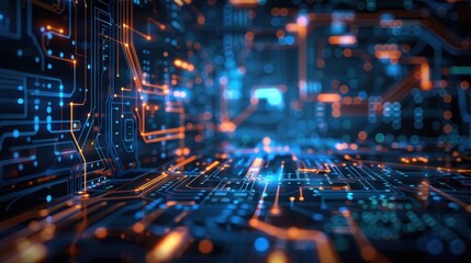 Obraz premium Stock Image visual technology