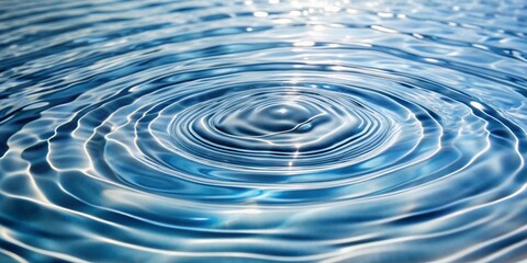 水面の波紋の背景
