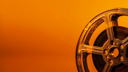 Illustration of film reels, symbolizing creativity in video content creation