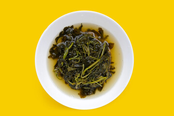 Pickled spider weed, salted fermented vegetable