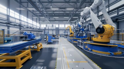 Precision in Motion Robotic Arms Transforming the Automotive Assembly Line