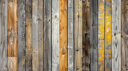 old wooden fence