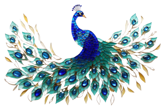 PNG Minimal peacok art pattern animal.