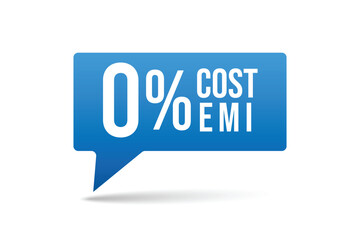  0 percent cost EMI minimal vector
