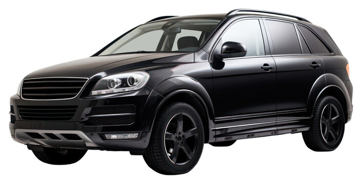 PNG Black SUV car vehicle wheel tire.
