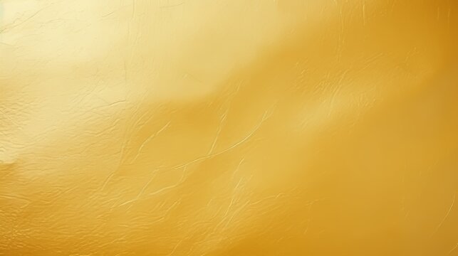 Luxurious gold foil texture for design decoration in bright yellow wallpaper style