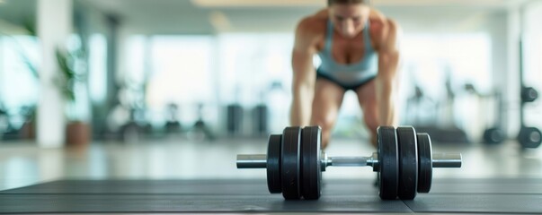 Minimalist Workout Routine Simple exercises with a clean and modern aesthetic use highquality images