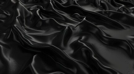 Fototapeta premium black satin background