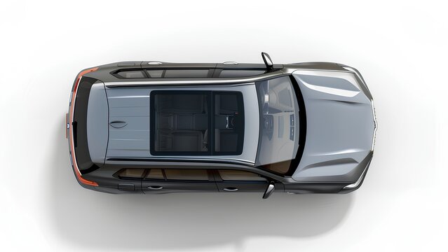 Car panoramic sunroof