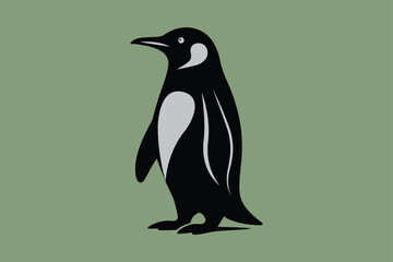 Fototapeta premium Penguin Vector Art & Illustration