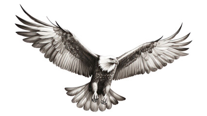 PNG Eagle vulture drawing animal.