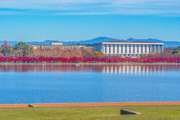 An Autumn day at Lake Burley Griffin