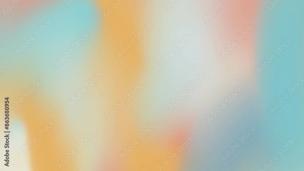 Poster Colorful liquid gradient morph background animation, seamless loop