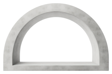 PNG Rounded arch architecture absence circle.