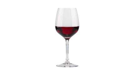 A glass of wine on a transparent background