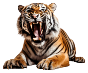 PNG Wildlife animal mammal tiger.