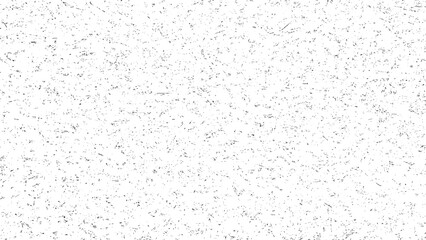 Wall black grunge texture. Dark grainy texture on white background. Dust overlay textured. Grain noise particles. Weathered effect. Paper surface pattern. Vector illustration, EPS 10.	
