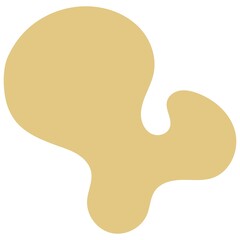 Wavy Blob.Abstract liquid shapes. Organic flat blobs. Irregular fluid bubbles. Random wavy oval spots and curvy elements. Amoeba rectangle box set.Blob shape organic set. Fluid cooler blob shape vecto