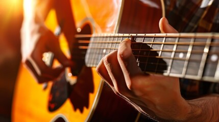 Fototapeta premium Acoustic music player close up. Illustration generated by ai