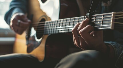 Obraz premium Acoustic music player close up. Illustration generated by ai