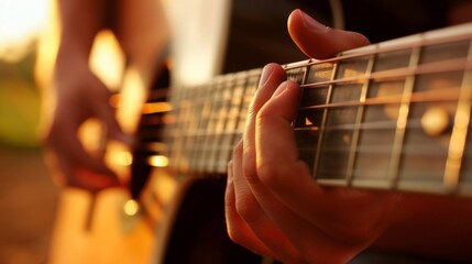 Fototapeta premium Acoustic music player close up. Illustration generated by ai