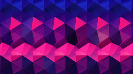 Obraz premium Bisexual flag colors in a geometric Very rough angular surface pattern.
