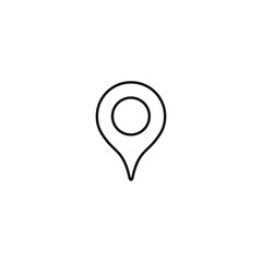 Location icon vector. EPS 10 editable vector