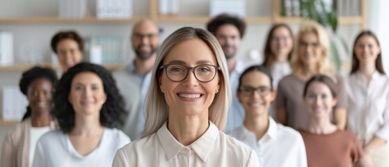 Online collaboration team using video conferencing software, diverse group, modern home office backgrounds, virtual teamwork