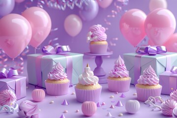 Lavender Dreams: A Whimsical Birthday Celebration