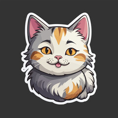 cat, animal, kitten, pet, cute, cartoon, vector,  Art & Illustration