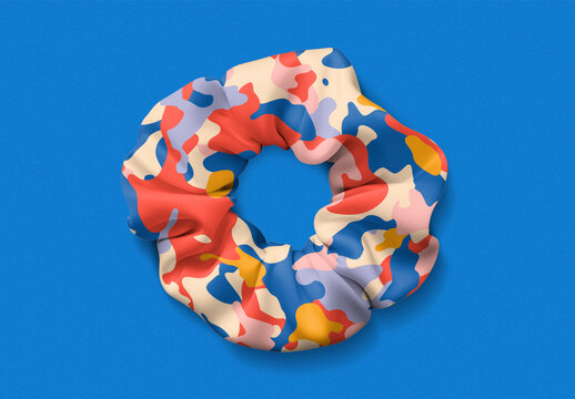 Scrunchie Mockup With Generative AI