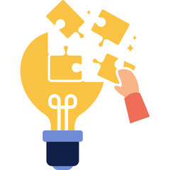 Problem Solving Bulb Icon