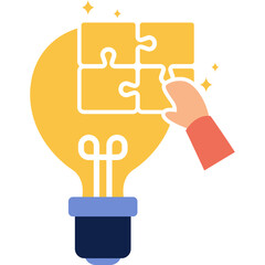Problem Solving Bulb Icon