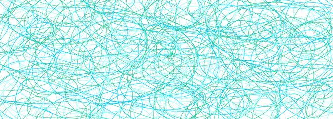 Colored tangled pattern. Abstract chaotic texture. Background with lines and waves. Art creation