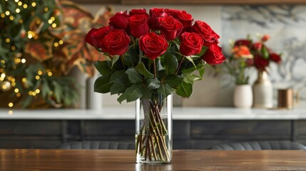 Elegant Red Roses