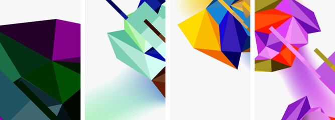 Minimal geometry. Circle, line and square design. Trendy techno business template for wallpaper, banner, background or landing