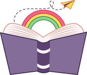 World Book Day Sticker Design