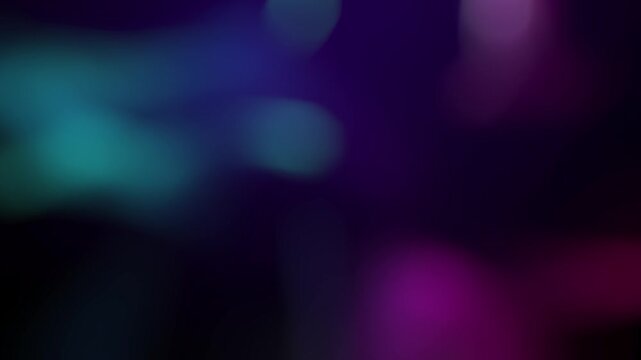 Futuristic blurred neon gradient light curve video. Loop animation abstract decorative simple light effect motion background.