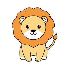 Fototapeta premium Lion Illustration