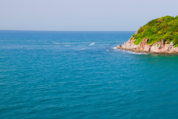 Obraz premium island and ocean background