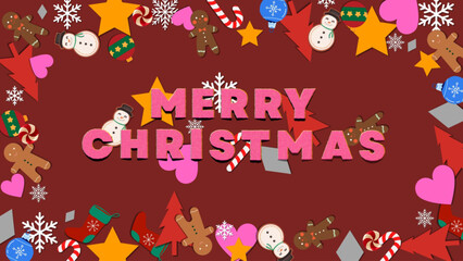 Enhance your holiday spirit with a stunning and adorable Merry Christmas card that perfectly captures the essence of the festive season. 