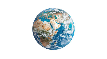 Obraz premium Green planet eco concept on transparent background