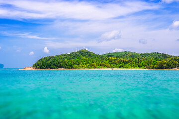 island and ocean background