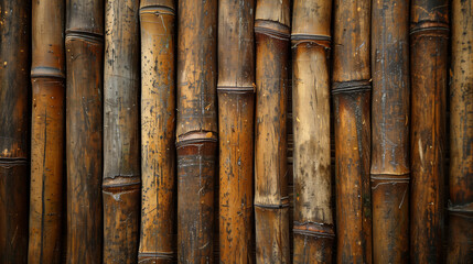 Fototapeta premium Bamboo texture background