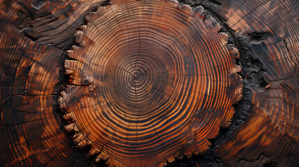 Cut wood texture, timber material close-up
