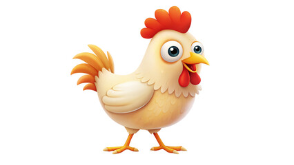 A illustration of a chicken, food