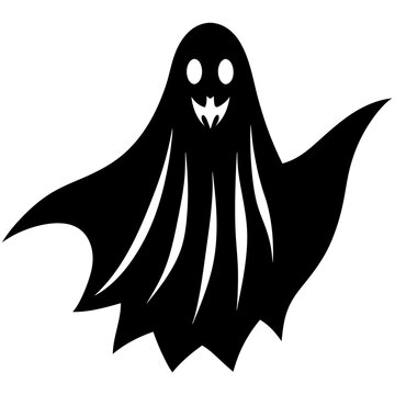 recommend clip art: very simple scary ghost shape