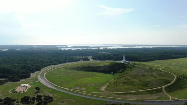 Wright Brothers Memorial, Outer Banks Drone Footage