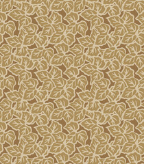 Japanese Overlap Wild Leaf Vector Seamless Pattern