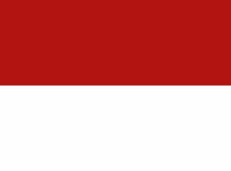 Obraz premium flag of Monaco, Monaco Flag
